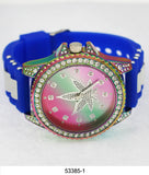 Montres Carlo IRIDESCENT  Model 5338 Mens Watch 1Yr Warranty