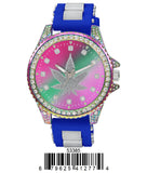 Montres Carlo IRIDESCENT  Model 5338 Mens Watch 1Yr Warranty