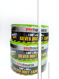 Lot of 3 ProTouch Heavy Duty Silver Duct Tape 1.89" x 50yd for office, agency, etc