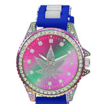 Montres Carlo IRIDESCENT  Model 5338 Mens Watch 1Yr Warranty