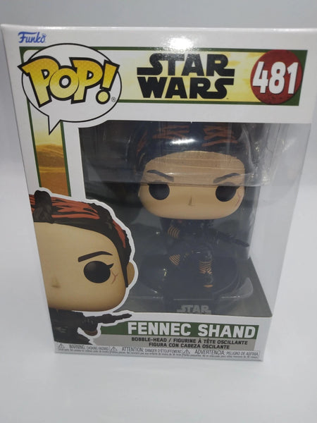 FUNKO POP!: STARS WARS FUNNEC SHAND BOBBLE-HEAD #481 NEW AND ORIGINAL